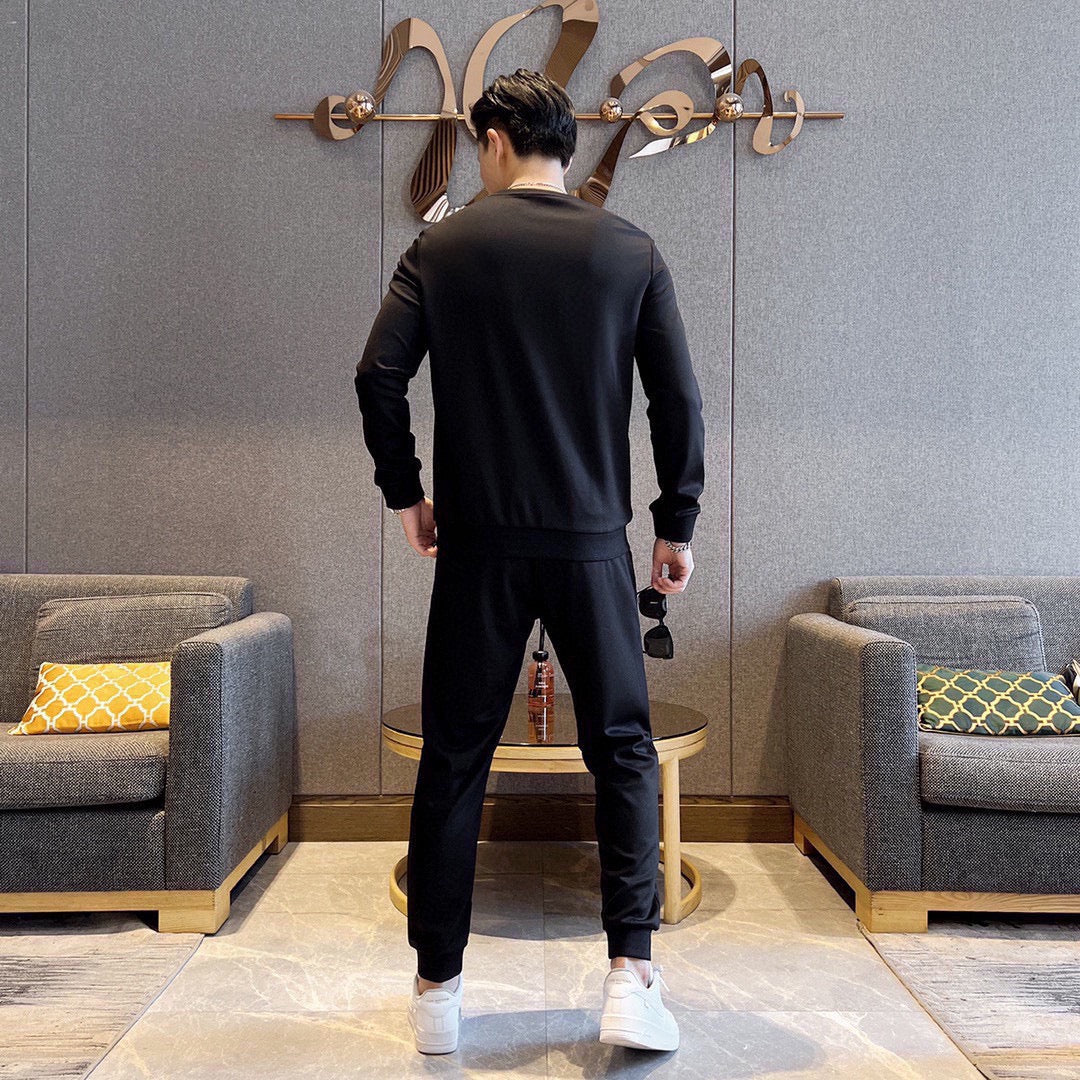 Fall Outfit Set – Stylish Top & Pants Two-Piece Set-38