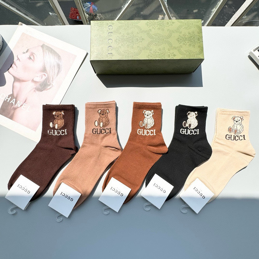 5-Pair Comfort Socks Set (1 BOX)-6