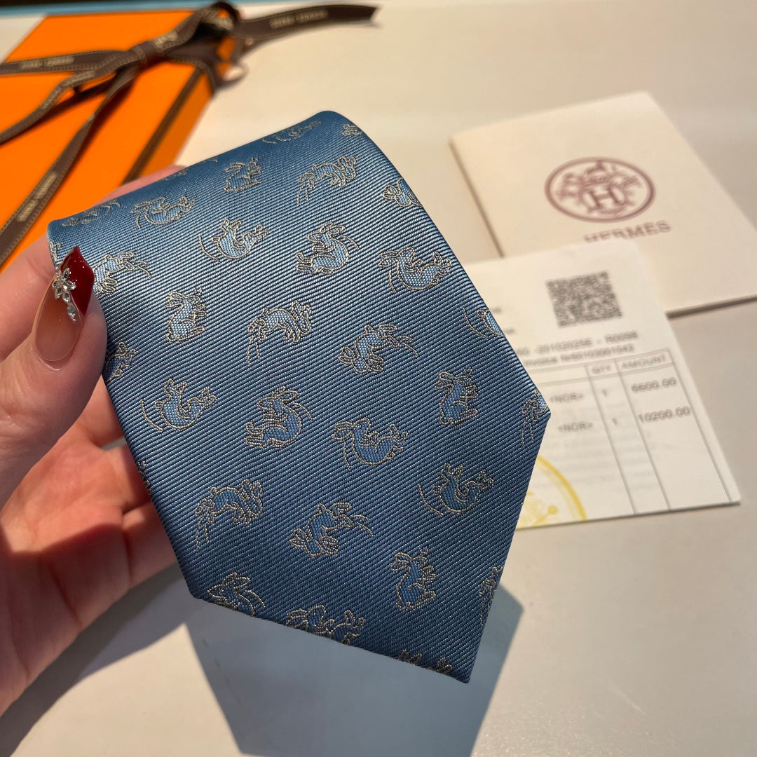 Handcrafted Jacquard Tie-23
