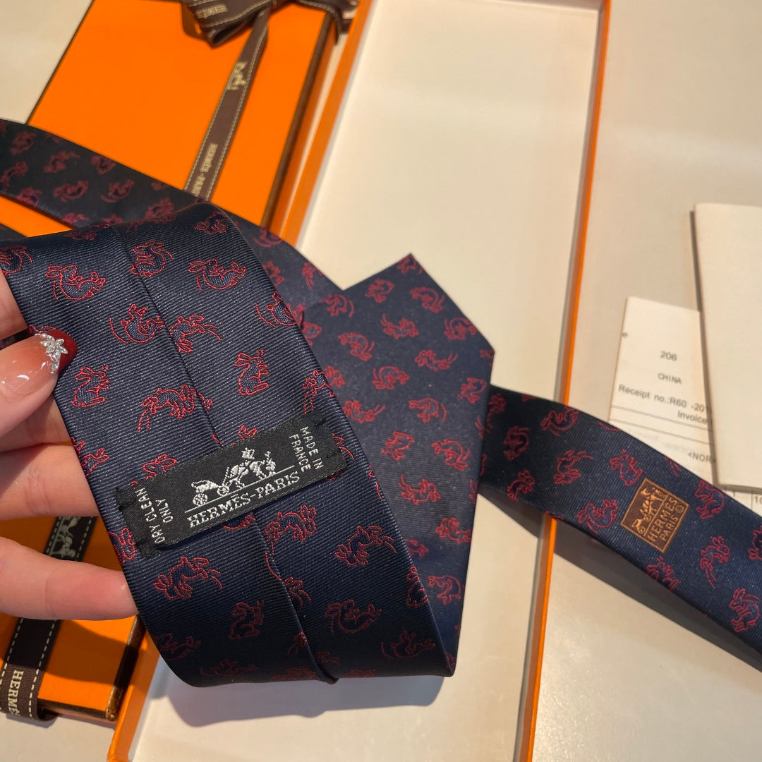 Handcrafted Jacquard Tie-24