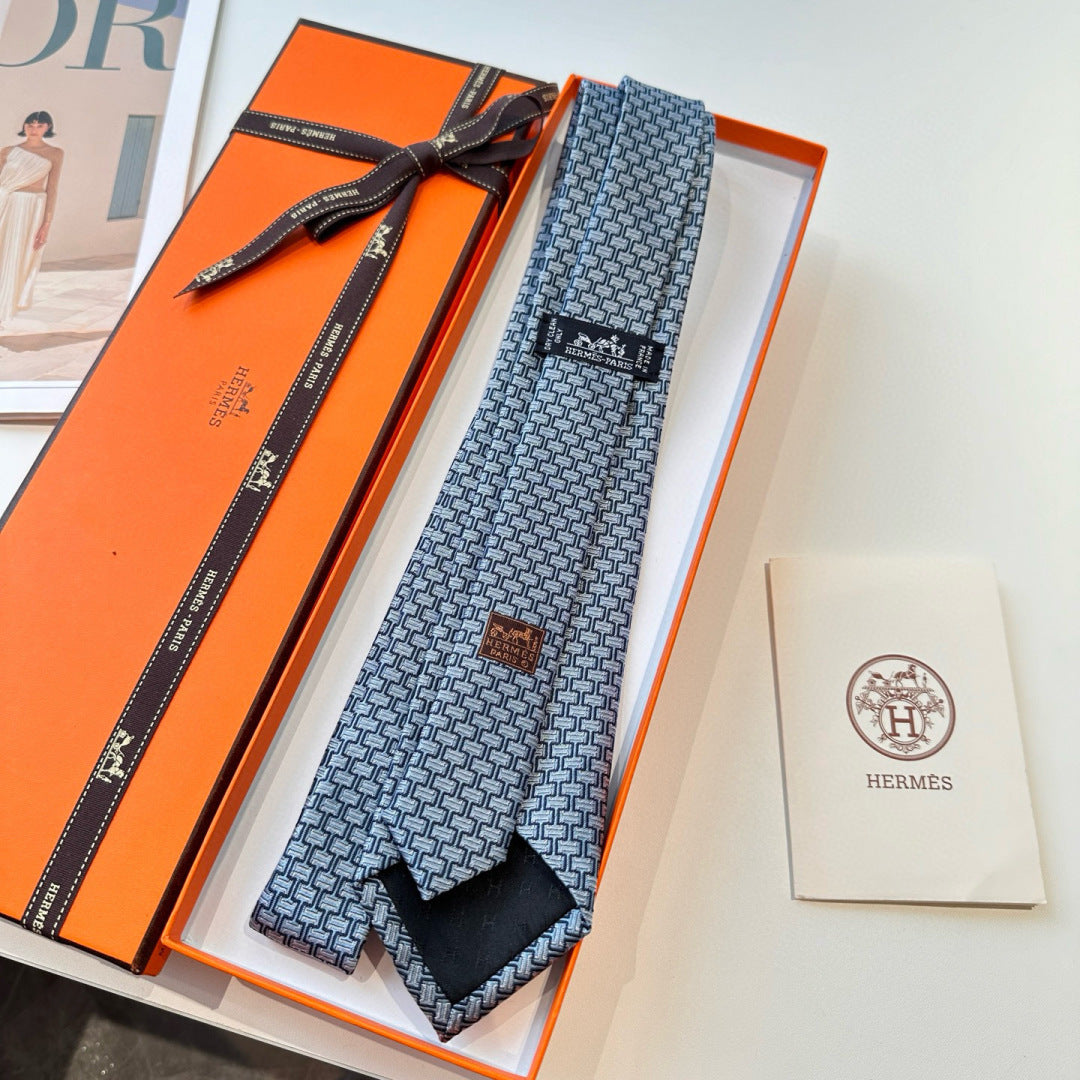 Handcrafted Jacquard Tie-29