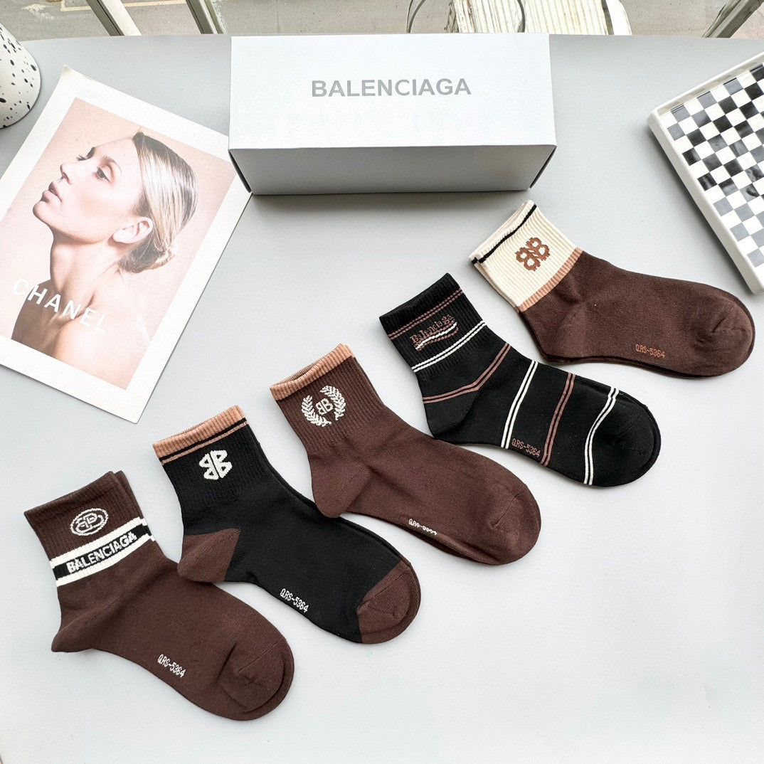 5-Pair Comfort Socks Set (1 BOX)-4