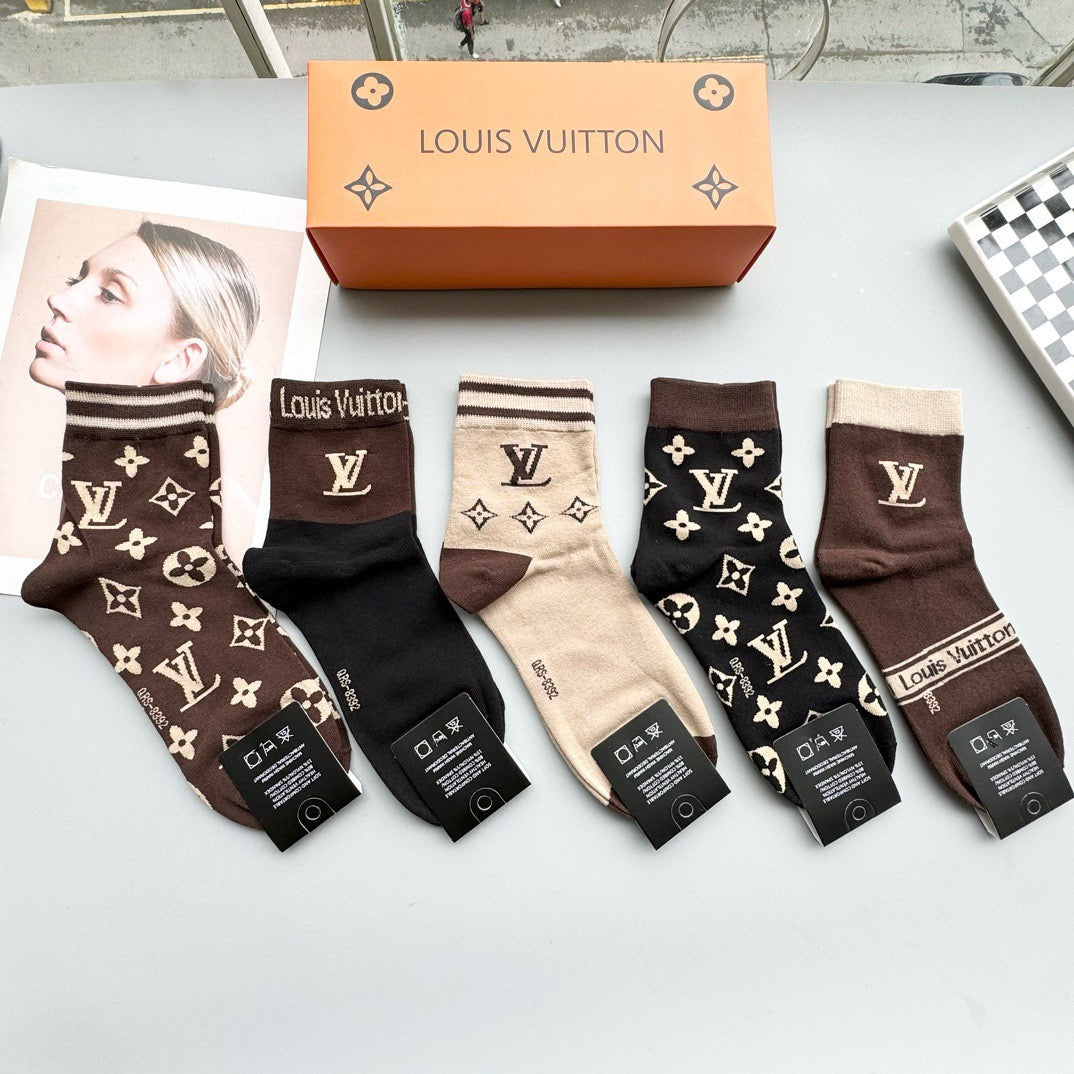 5-Pair Comfort Socks Set (1 BOX)-7
