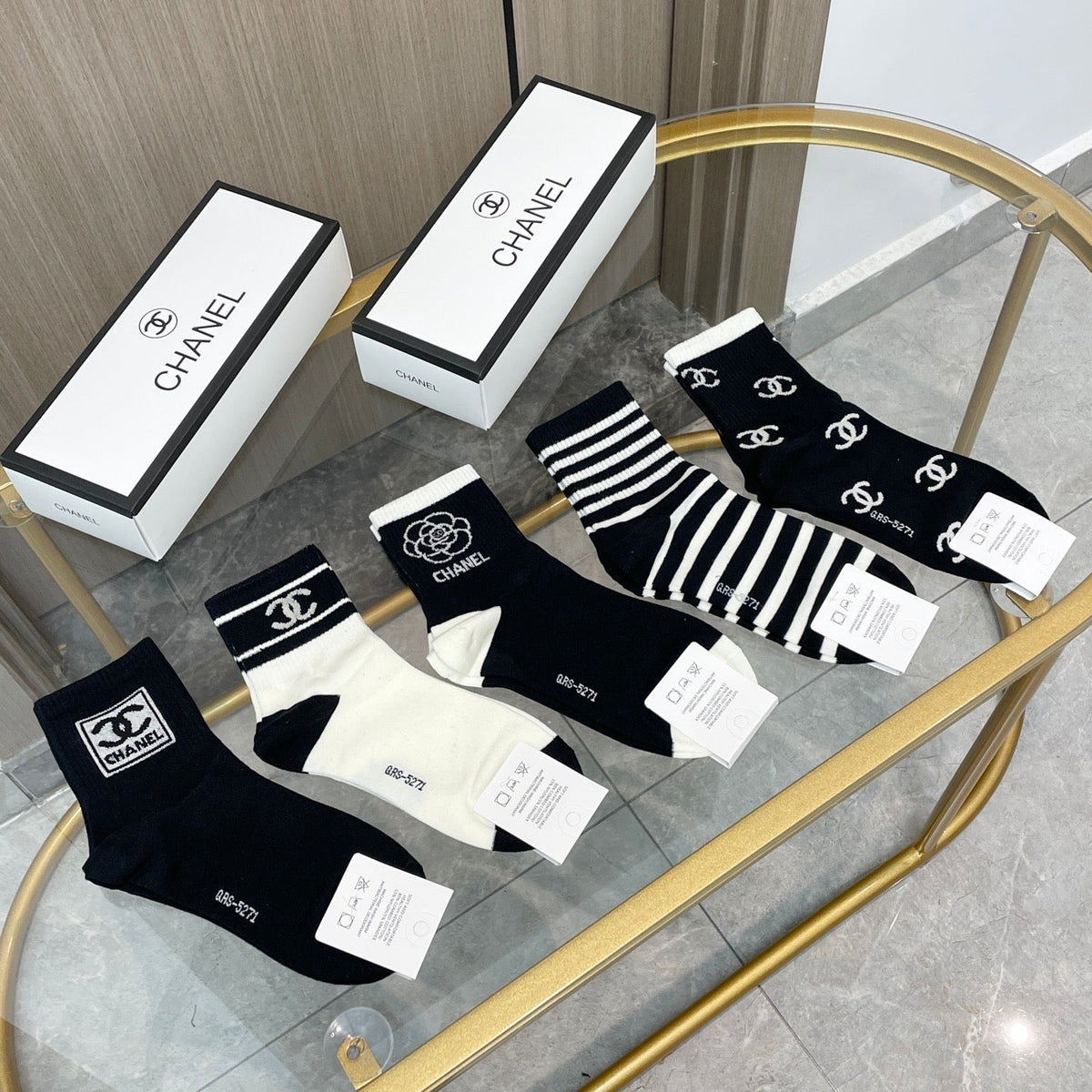 5-Pair Comfort Socks Set (1 BOX)-17