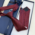 Handcrafted Jacquard Tie-37